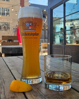 🍺🥃 Beer + Whiskey Pairing Spotlight 🥃🍺

We’re bringing a little Bavaria to the bar and pairing it with a bold American classic.

Weihenstephaner Hefe Weissbier + Redemption Rye Whiskey

Why it works:
The soft, pillowy wheat body and notes of banana and clove from the hefeweizen smooth out the spice-forward kick of the rye. The whiskey’s peppery backbone highlights the beer’s subtle citrus and yeast character, while the beer cools and refreshes your palate between sips. It’s bright, spicy, and incredibly balanced.

Fun Facts:
🍺 @weihenstephan_official Hefe Weissbier comes from the Bavarian State Brewery Weihenstephan, founded in 1040 — widely considered the world’s oldest continuously operating brewery. Almost 1,000 years of brewing tradition in one glass.

🥃 @redemptionwhiskey Rye Whiskey uses a mash bill of 95% rye grain, which is significantly higher than many traditional ryes — that’s what gives it that signature bold spice and dry finish cocktail lovers (and neat sippers) crave.

Pull up a chair, order the duo, and taste how Old World brewing meets American rye rebellion.

Cheers from The Ginger Man 🍻