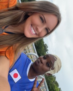 What a day at the World Cup! ⚽🇯🇵🇳🇱
Gena and Carissa had an incredible time representing their sides at Japan vs. Netherlands at Dallas Stadium today. From the atmosphere outside the stadium to a thrilling 2-2 draw on the pitch, it was a match they'll never forget!
A huge thank you to Michelob Ultra for the tickets and for helping create such a memorable experience for two members of our Ginger Man family. 🍻
#FWC26Dallas #WorldCup2026 #MichelobUltra #JapanVsNetherlands #LasColinas
