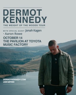 GIVEAWAY: WIN 2 TICKETS TO DERMOT KENNEDY!
Dermot Kennedy is coming to The Pavilion at Toyota Music Factory with Jonah Kagen & Aaron Rowe on Wednesday, October 14 and we’re giving one lucky winner a pair of tickets!
TO ENTER:
1. Follow @thegingermantx
2. Like this post
3. Tag the person you’d bring in the comments
One comment = one entry. Multiple entries are welcome when tagging different people.
Giveaway closes Sunday, October 11 at 11:59 PM CT. One winner will be randomly selected from eligible entries and contacted by @thegingermantx via Instagram or Facebook DM.
Open to Texas residents age 21+. No purchase necessary. This promotion is sponsored and administered by The Ginger Man. Live Nation is the prize provider and is not a sponsor or administrator of this promotion.
Please be aware of impersonator accounts. We will never ask for payment or credit card information to claim this prize.
Official rules: Link in Bio
Good luck!